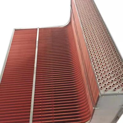 China High Efficiency Heat Transfer Technology Capacitor Air Conditioner Capacitor Copper Coil Air Conditioning Evaporator for sale