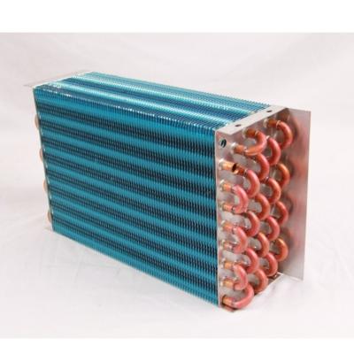 China High Efficiency Heat Transfer Technology Capacitor Air Conditioner Capacitor Copper Coil Air Conditioning Evaporator for sale