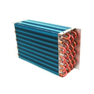 China Eco - Friendly Air To Water Condenser Heat Exchanger Aluminum Condenser 3MPa Copper Tube Fin for sale