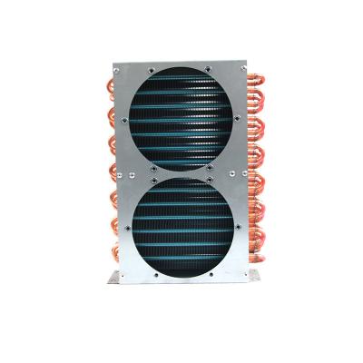 China 2022 Design Eco-friendly Copper Tube Evaporator Refrigeration Condenser Evaporator Steam Heat Exchanger for sale