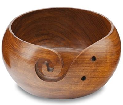 China Sustainable Hot Selling Organic Popular Wooden Wire Bowl for sale