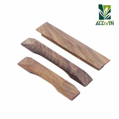 China Good Quality Modern Wooden Drawer Grab Walnut Wood Handle for sale