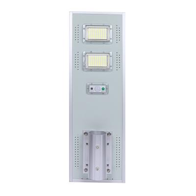 China Outdoor IP65 Garden All In One Solar Street Light 20W 100W 20000 Mah Integrated Led Solar Street Light for sale