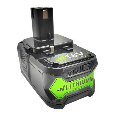 China Best Selling 18V 3Ah 4Ah P108 ABS Replacement Power Tool Battery Li Ion Rechargeable Battery For Ryobi for sale