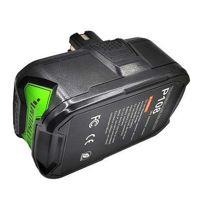 China Best Selling ABS 18V 3Ah P108 Li Ion Rechargeable Battery For Ryobi Power Tool Battery Replacement for sale