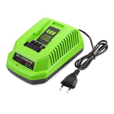 China Long Cycle Life Battery 40V Power Lawn Mower Charger Garden Machine Tool High Quality Rechargeable Lithium Battery for sale