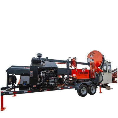 China Factory Best Price 7ton PTO Super Split Log Splitter Firewood Processor For Sale for sale