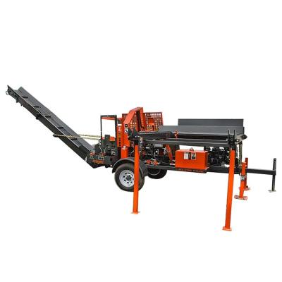 China Skillful Horizontal Log Splitter Log Splitter Factory Manufacturing Wood Processor Firewood for sale