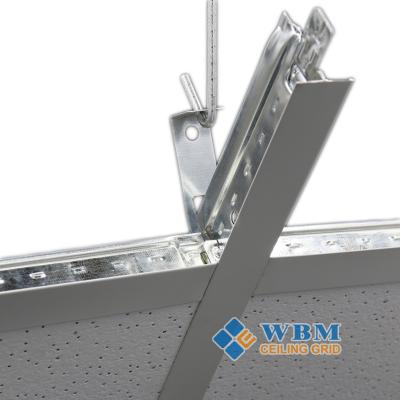 China Modern Galvanized Alloy Lock T Grids For Suspended Ceiling Frame T Bar for sale