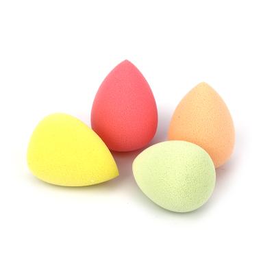 China Facial Powder Makeup Sponge Blender Customized Tool Professional Oblique Cut Cosmetic Hydrophilic Powder Puff Water Soaking Off Dry And Wet Powder Puff for sale