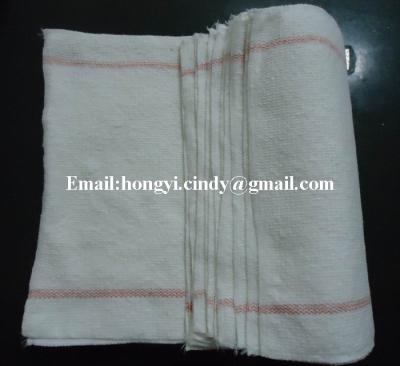 China Anti-bacteria woven techniques and cleaning cloth 100% cotton floor material for sale