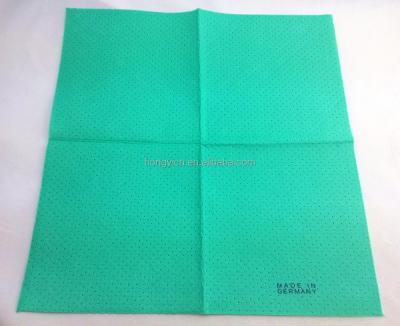 China Viable Nonwoven Cleaning Cloth, Viscose/Polyester Cleaning Cloth, German Cleaning Cloth for sale