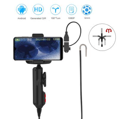 China High Quality Waterproof / Waterproof Aircraft Ending Endoscope 360degree Rotation 360degree Rotation Video Borescope With 6.0mm Camera for sale