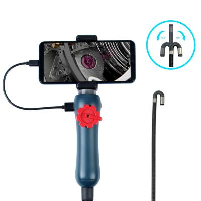 China Waterproof / Waterproof 2ways Articulating Endoscope Industrial Video Borescope With 8.5mm Borescope Camera for sale