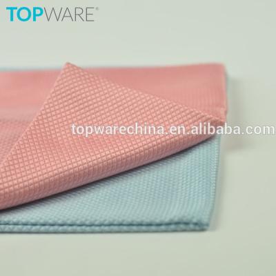 China Viable Wholesale Diamond Glass Cleaning Cloth Super Absorbent Window Microfiber Cleaning Cloth for sale