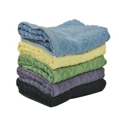 China Compressed High Quality Super Absorbent Home Textile Face Bath Towel Cotton Custom Hand Towel for sale