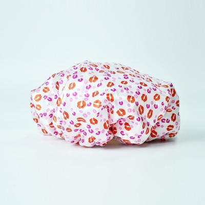 China Sustainable Microfiber Bath Shower Cap / Waterproof Shower Cap for sale