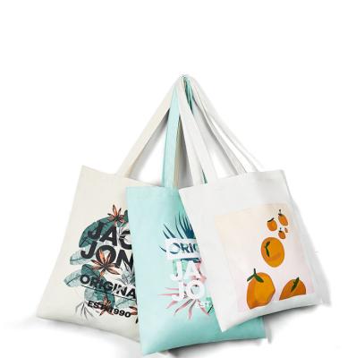 China Fashion Wholesale Custom Logo Printed Personality Canvas Tote Bag for sale