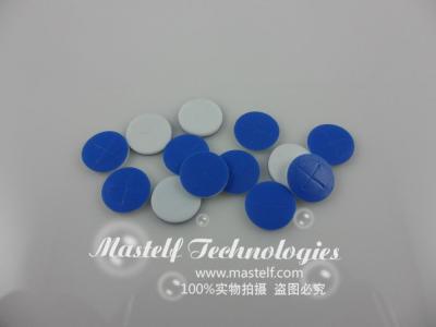 China Pre-Régua dos septos do silicone de 9x1mm PTFE (+) para tubos de ensaio do demonstrador do mostruário automático da cromatografia da HPLC à venda