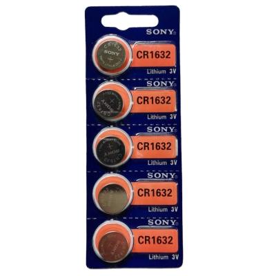 China Hot sale toys cr1632 cr1620 cr1616 cr1220 cr2450 cr2430 button battery 3V lithium battery for Sony for sale