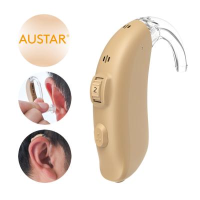 China Up to 4 Channel Super Powerful Digital Porcelain Serious Deaf Deaf Hearing Aid and 16 Dual Bands AUSTAR Microphone Box Hearing Aids for sale