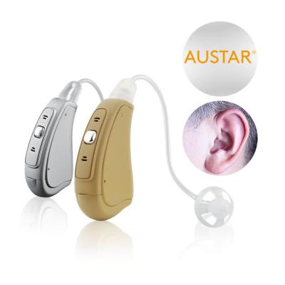 China Up to 12 channels and 16 bands AUSTAR affordable hearing aids as seen on TV devices open-fit BTE assistive listening hearing aids for sale