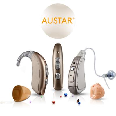 China Tinnitus masker AUSTAR ITC ite bte types ric digital deaf hearing aids new devices standard china mini hearing aid for sale