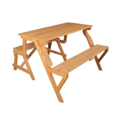 China Chinese Outdoor Garden Furniture, Wooden Folding Picnic Table Sets, Beer Bench Set Bar Dining Seat for sale