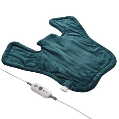 China Bedroom Factory OEM Flannel 110V Body Pain Relief Super Comfortable Fast Heating Electric Heating Pad for sale