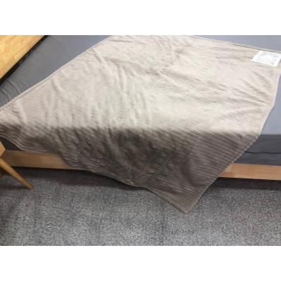 China Competitive price 2022 Gray Angora Fabric electric rectangular elephant anti-pilling blanket heated for winter Amazon for sale