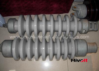 China 11kV / 33kV / 66kV / 110kV Porcelain Suspension Insulator For Electrical Railway Lines for sale