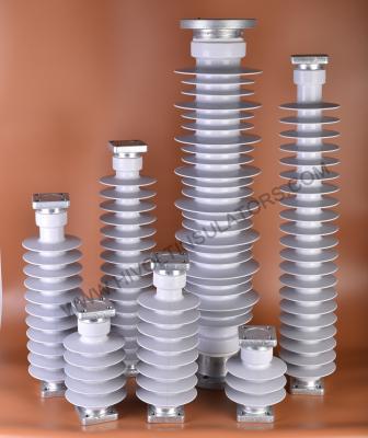 China 110kV polymer station post insulators with ANSI or IEC stanrdards  in grey or red color for sale