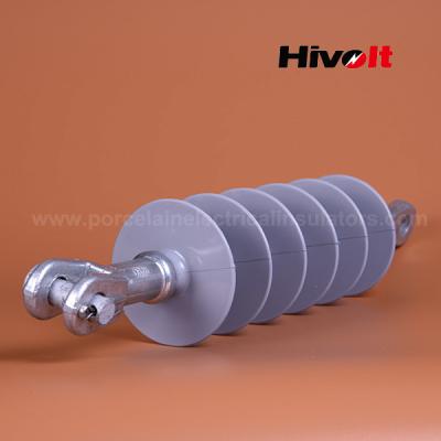 China Isolador composto da borracha de silicone do sem saída 25kv com língua e hardware da conexão da braçadeira à venda