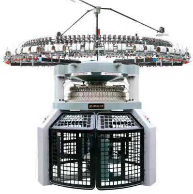 China Hongjun High Speed ​​Jersey Weft Double Rib / Interlock Compatible Circular Knitting Machine for sale