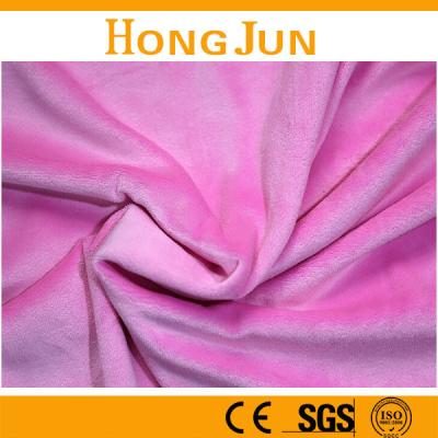 China Anti-Static Velor CVC Fabric Suitable For Plush Stuffed Toys And Furniture Covering for sale