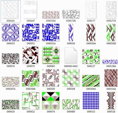 China Electronic jacquard pattern design for circular knitting machines by software like wac designer, chuangda, wintime, kunpeng service for sale