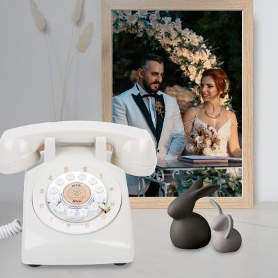 Chine Moments spéciaux Téléphone USB Livre d'invité pour mariage Audio Téléphone Livre d'invité Location Blanc à vendre