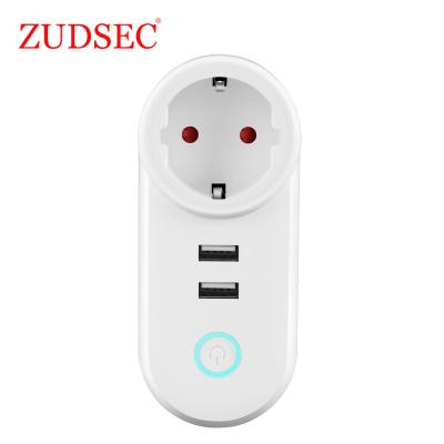 China Universal US EU Alexa Smart Power Plug UK WiFi Smart Plug for Home Automation for sale