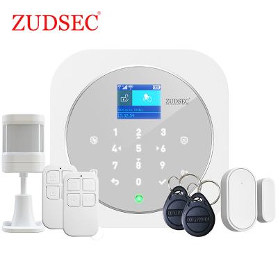 China Android + IOS APP Control Smart Home Security Wireless GSM/WiFi Burglar Alarm for sale