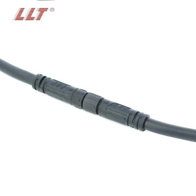 China Power Electrical Equipment 5 Pin M8 Waterproof Connector Over Molded Plug 2 3 4 5 Pin Waterproof Led Strip Amp Low Cable Connector for sale