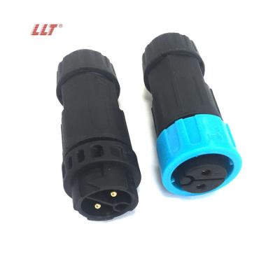 China LLT 600V 20A M19 2 Pin Circular Outdoor Waterproof Quick Lock Waterproof Power Connector LLT 600V 20A ip67 ip68 for sale