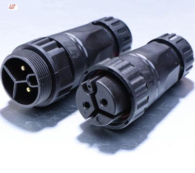 China Solder / Screw Electrical Lead Wire Connector 2pin M22 Waterproof IP68 Outdoor Assembly 3 Aviation Connector 4 5 6 7 8 9 12 18pin for sale