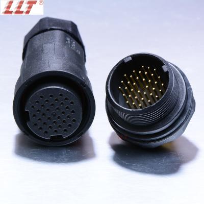 China Mate Male Connector M29 Electron Connector 36pin Female Signal Wire To Board Electrical Panel 2 Connector Cable 3 4 5 6 8 12 18 20 24pin Waterproof for sale