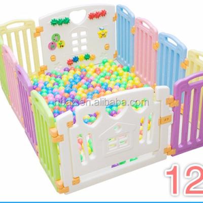 China High quality plastic kids plastic baby playpen for sale