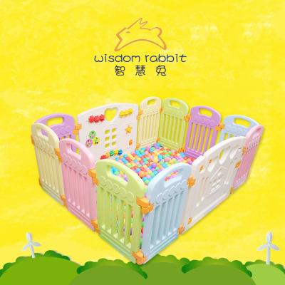 China Import Companies Sale Colorful Folding Plastic Portable Children's Games Easily Assembled Barrier for sale