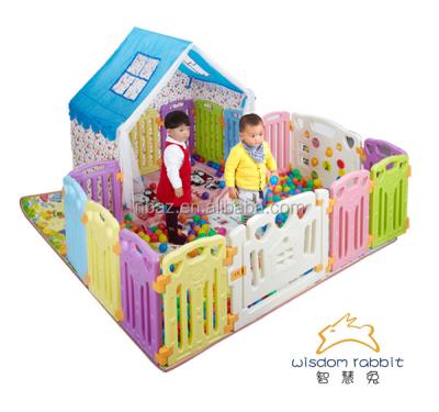 China Large Playpen Eco - Friendly Plastic Pop Up Baby Playpen for sale