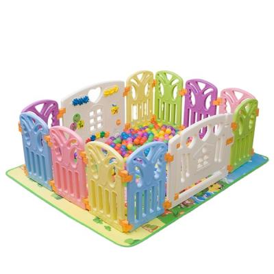 China 14 Panel Plastic Safety Mother Care And Baby Products Baby Playpen Large for sale