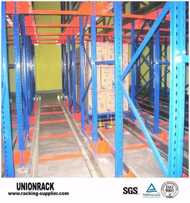 China Multilayer Steel Shuttle Pallet Racking System 1500KG Op maat gemaakt Te koop