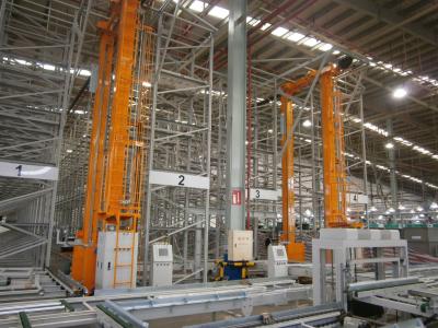 Cina OEM Sistema automatizzato di stoccaggio e recupero ASRS Pallet Racking Q235 Acciaio in vendita