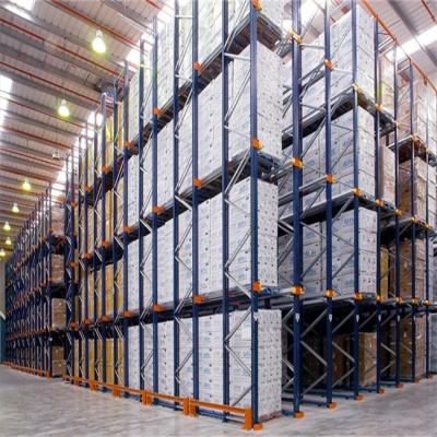 Cina OEM Acciaio Drive In pallet racking sistema di stoccaggio magazzino in vendita